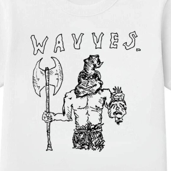 Wavves Executioner Graphic Tee Retro Indie Rock Band Streetwear Unisex Shirt 170 - Picture 2 of 5